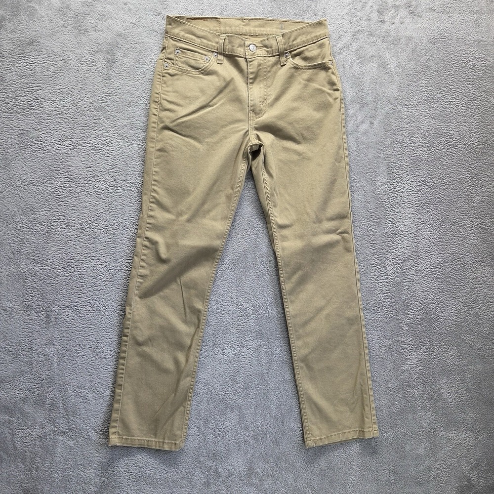 Levis 511 Jeans Mens 30X30 Beige Slim Straight All Seasons Tech Stretch Denim